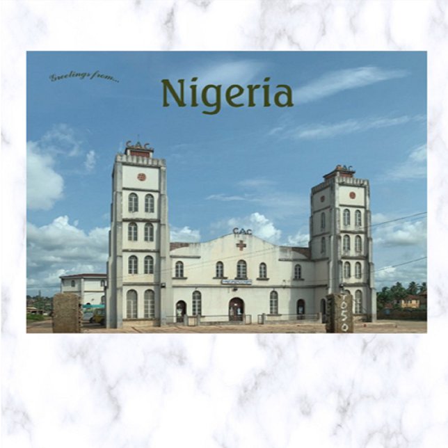 Christ Apostolische Kirche Osun Staat Nigeria Postkarte (Von Creator hochgeladen)