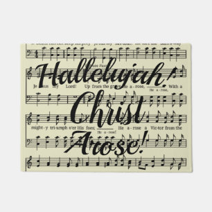 Christ Arose Fußmatte