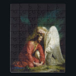 Christ bei Gethsemane von Carl Bloch Puzzle<br><div class="desc">Carl Heinrich Bloch (1834-1890) war ein dänischer Künstler. Carl Bloch - Christus in Gethsemane,  1880.</div>