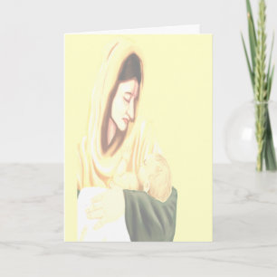 Christ Birth Feiertagskarte
