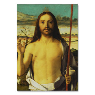 Christ Blessing von Giovanni Bellini Tischnummer