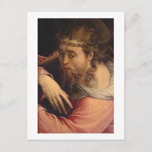 Christ Carry the Cross, 1540-45 (Öl auf Tafel) Postkarte