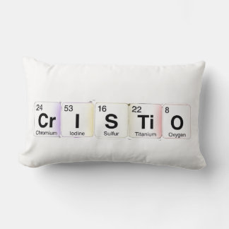 Christ Chemische Elemente Lendenkissen