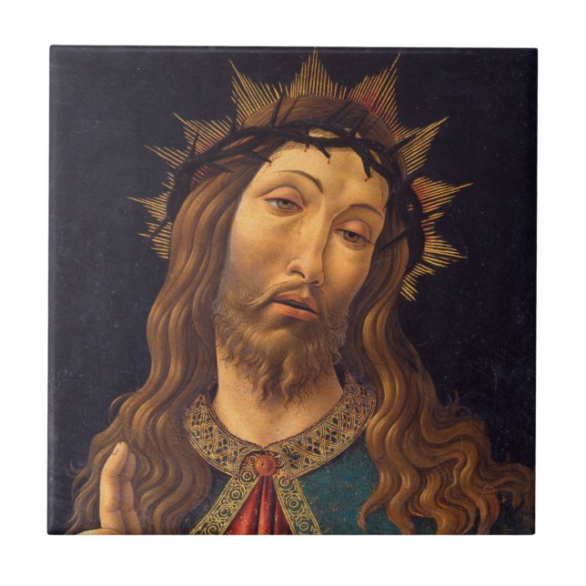 Christ Crowned with Thorns by Sandro Botticelli Fliese (Vorderseite)