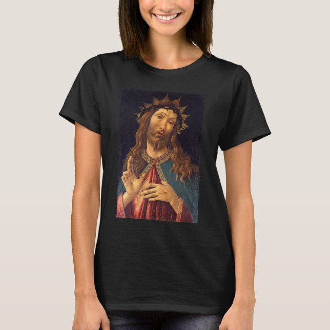 Christ Crowned with Thorns by Sandro Botticelli T-Shirt (Vorderseite)