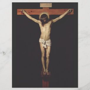 Christ Cruciated by Diego Velazquez Flyer