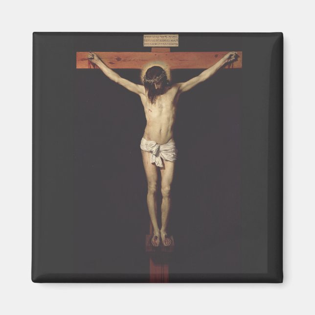 Christ Cruciated by Diego Velazquez Magnet (Vorne)