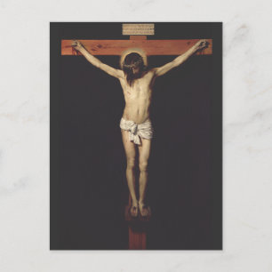 Christ Cruciated by Diego Velazquez Postkarte