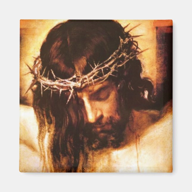 Christ Crucified Magnet (Vorne)