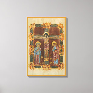 Christ Crucified Stretched Canvas Print Leinwanddruck