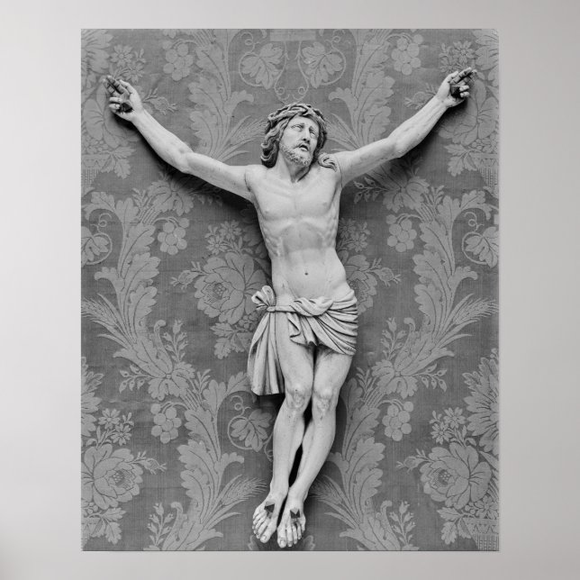 Christ Crucified, von Michelangelo Buonarroti Poster (Vorne)
