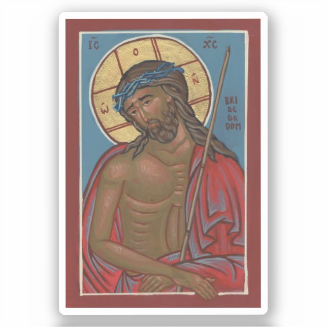Christ der Bräutigam-Sticker Aufkleber (Vorderseite)