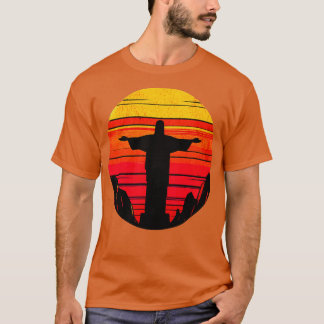 Christ der Erlöser Rio de Janeiro Design T-Shirt