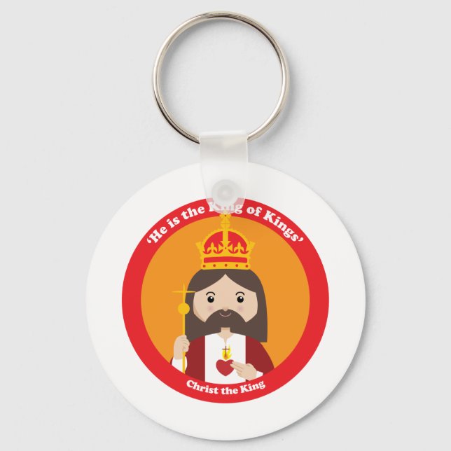 Christ der König Schlüsselanhänger (Vorderseite)