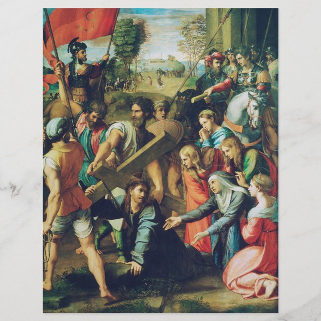 Christ Falling on the way to Calvary Flyer (Vorne)