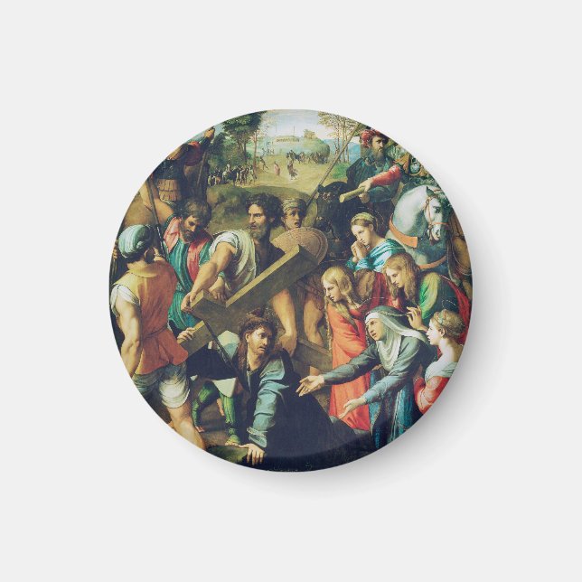 Christ Falling on the way to Calvary Magnet (Vorne)