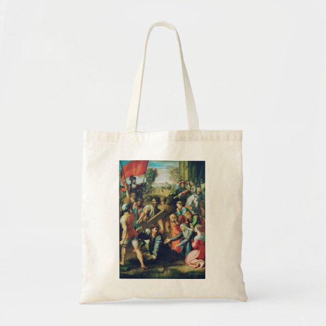 Christ Falling on the way to Calvary Tragetasche (Vorne)