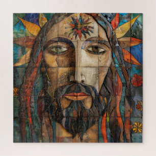 Christ Folk Mosaic Puzzle