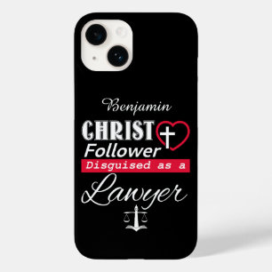 Christ Follower als Christlicher Anwalt getarnt Case-Mate iPhone 14 Hülle