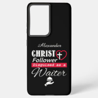 Christ Follower als Kellner Christlich getarnt
