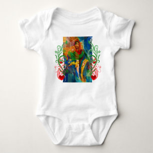 Christ für das portugiesische T-Shirt Baby Strampler