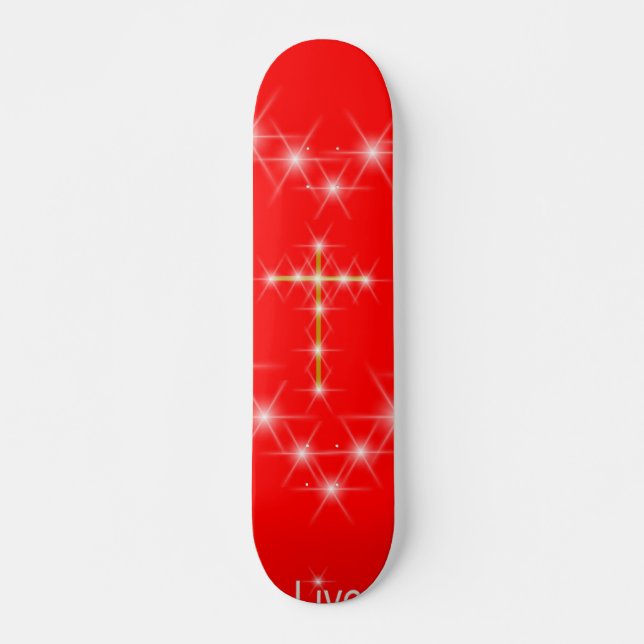 Christ in deinem Herz Skateboard (Vorne)