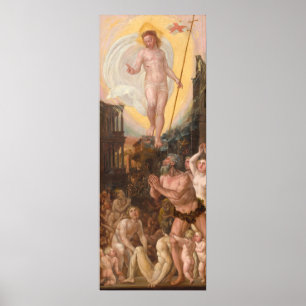 Christ in Limbo - Hans Mielich Fine Art Poster