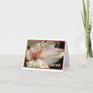 Christ ist auferstanden Osternkarte Feiertagskarte