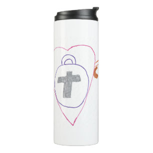 Christ ist der Schlüssel für die Thermaltumbler Thermosbecher