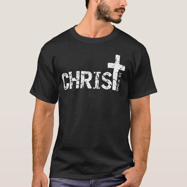 Christ ist König 3 T-Shirt (Vorderseite)