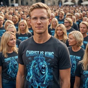 Christ ist König Konservatives Christliches T-Shir T-Shirt
