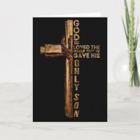 Christ Kreuz Christlich Johannes 3 16 Gott hat so 