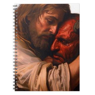 Christ Love Lucifer-Notebook Notizblock
