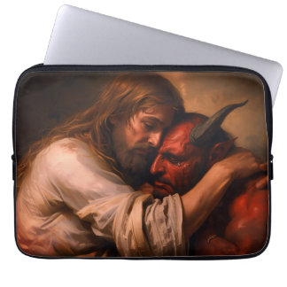 Christ Loving Lucifer Laptopschutzhülle