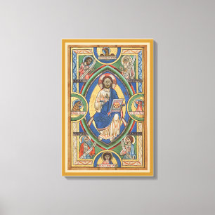 Christ Majesty Stretched Canvas Print Leinwanddruck