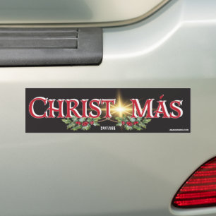 Christ Mas Autoaufkleber