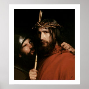 Christ mit Thorns von Carl Bloch. Fine Art Print Poster