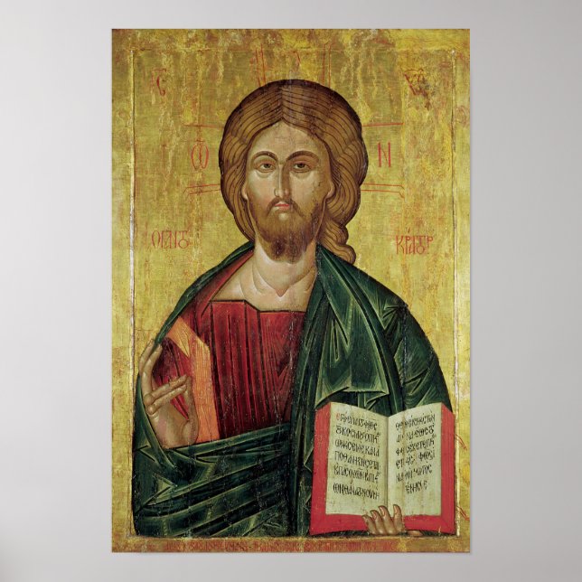 Christ Pantocrator, 1607 Poster (Vorne)