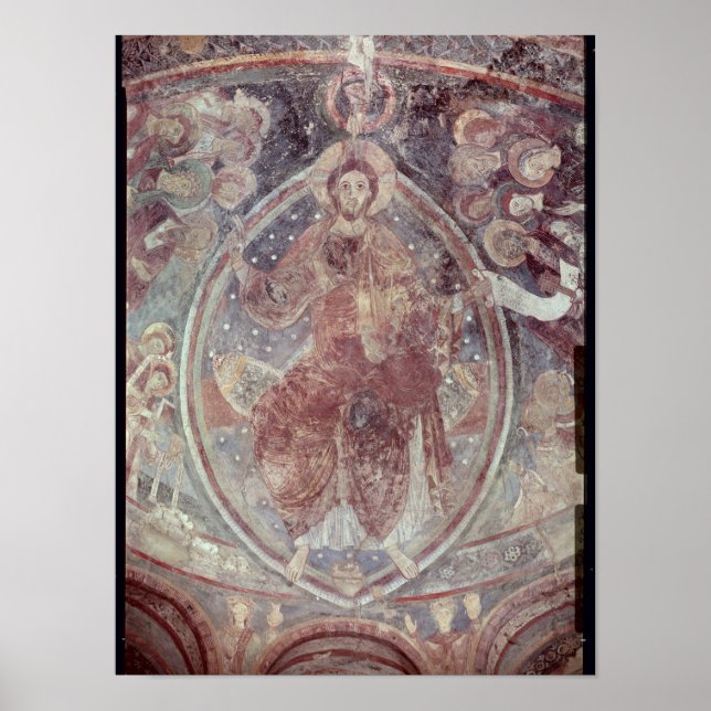 Christ Pantocrator, aus der Apsis Poster (Vorne)