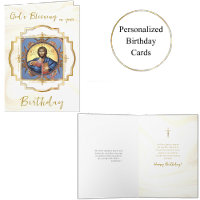 Christ Pantocrator Gold Rahmen Orthodox Geburtstag