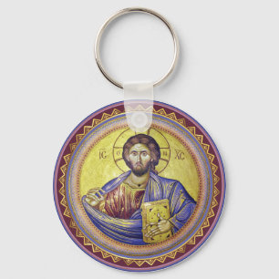 Christ Pantocrator Orthodox Icon Schlüsselanhänger