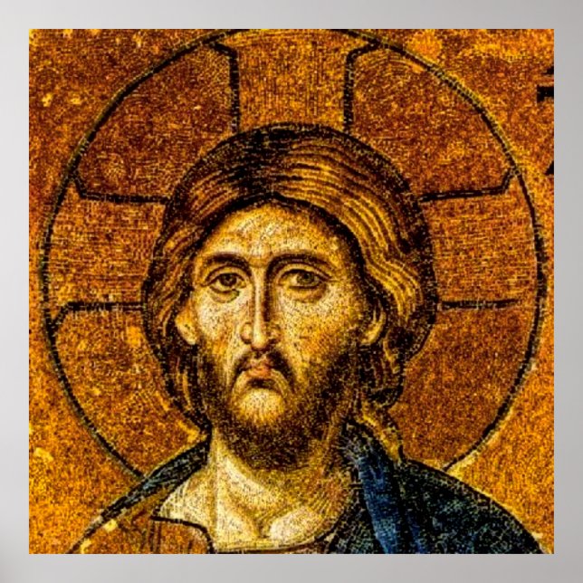Christ Pantocrator Poster (Vorne)