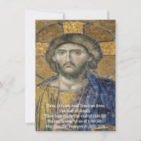 Christ Pantokrator Mosaik Ikonische Religiöse Römi