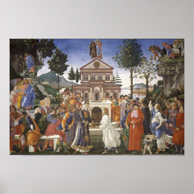 Christ-Tempel von Botticelli - Poster (Vorne)