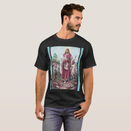 Christ The Good Shepherd Bernhard Plockhorst 1878 T-Shirt