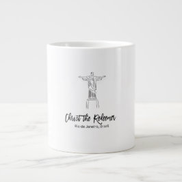 Christ The Redeemer Rio de Janeiro, Brasilien Tass Jumbo-Tasse