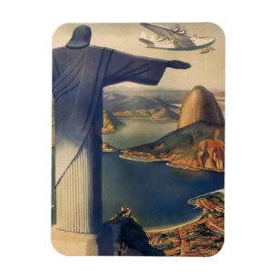 Christ the Redeemer Statue, Rio De Janeiro, Brasil Magnet