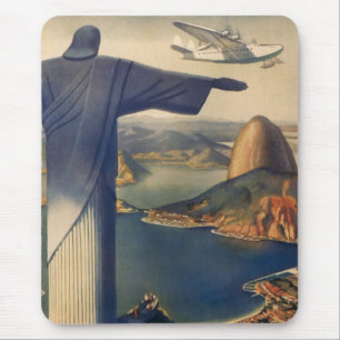 Christ the Redeemer Statue, Rio De Janeiro, Brasil Mousepad