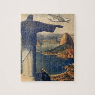Christ the Redeemer Statue, Rio De Janeiro, Brasil Puzzle