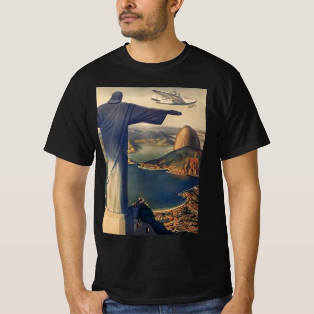 Christ the Redeemer Statue, Rio De Janeiro, Brasil T-Shirt (Vorderseite)